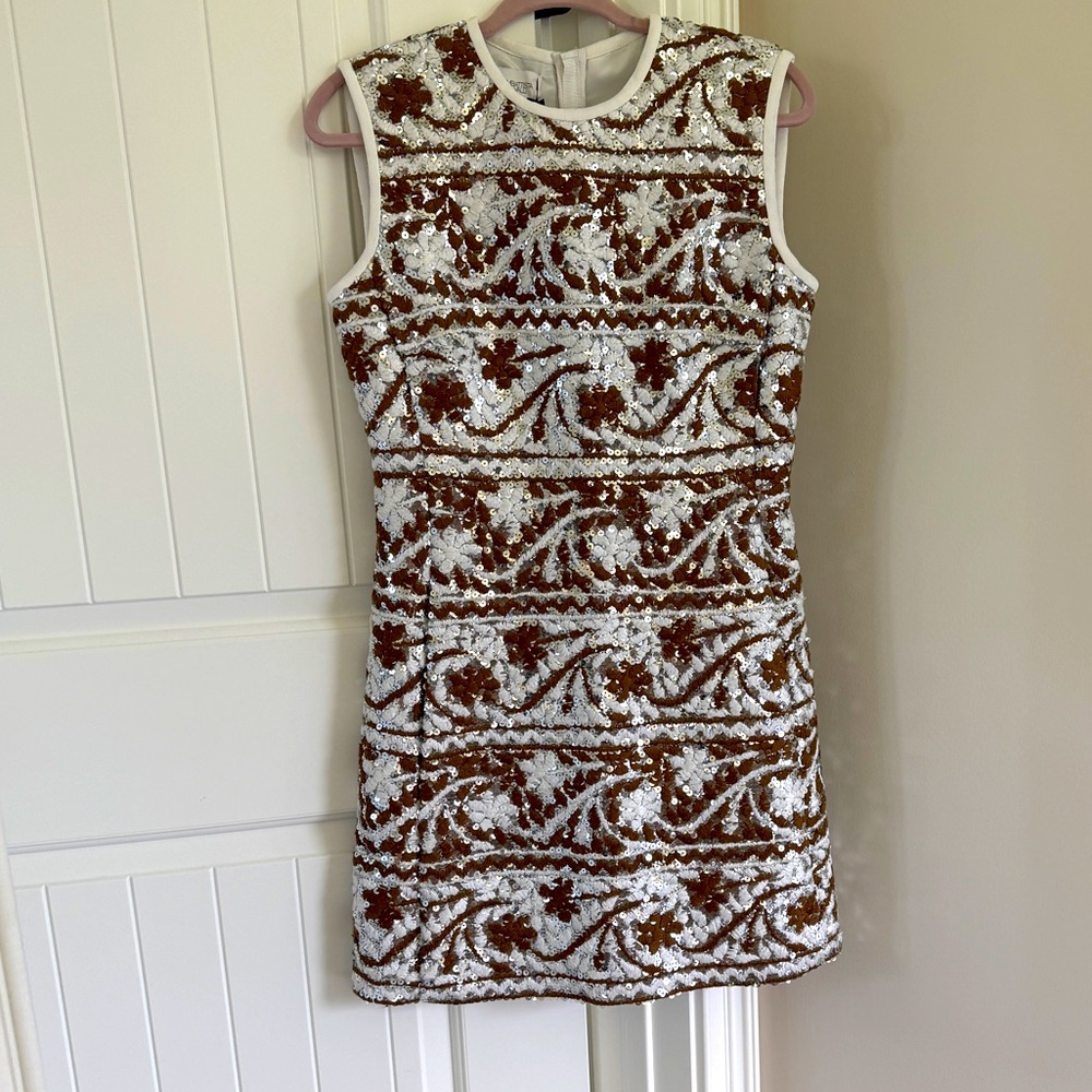 Giambattista Valli embroidered mini sheath dress